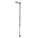 Right Handed Ergonomic Handled Walking Stick - 12 Height Settings - Large Loops
