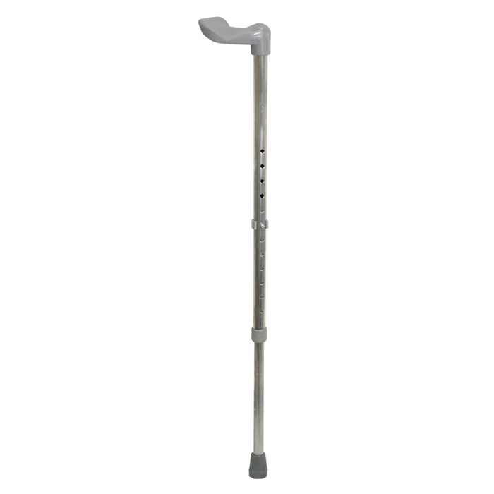 Right Handed Ergonomic Handled Walking Stick - 12 Height Settings - Small Loops