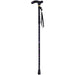 Deluxe Ambidextrous Foldable Walking Cane - 5 Height Settings - Magic Blossom Loops