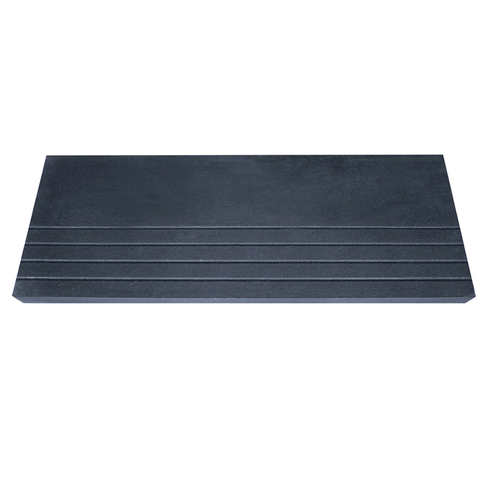 Threshold Edge Slip Resistant Rubber Ramp - 60 x 920 x 350mm - Easy Install Loops