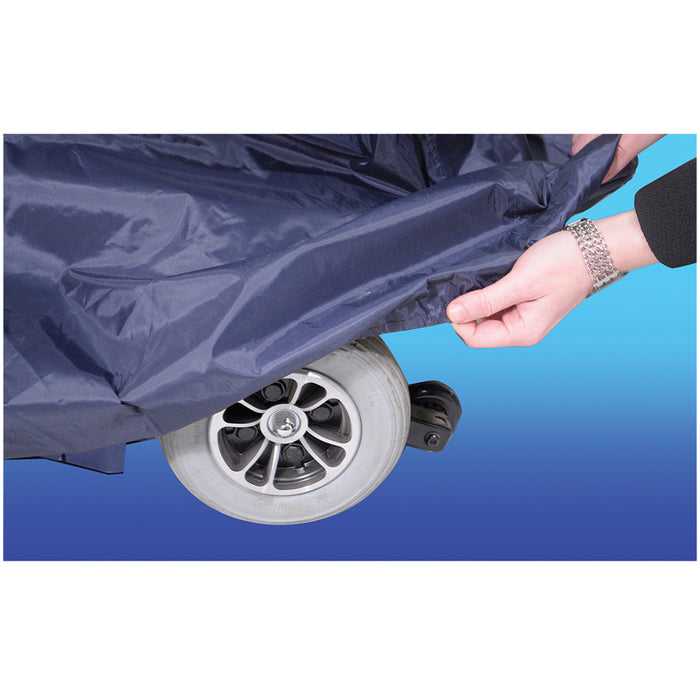 Medium Mobility Scooter Weather Cover - 1210 x 560mm Floor Coverage - Waterproof Loops