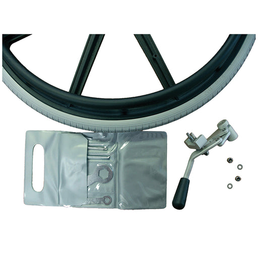 Shower Commode Chair Conversion Kit for ve00291 - Convert to Self Propelled Loops