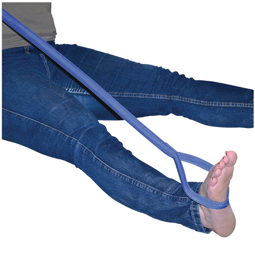 Blue Wired Frame Leg Lifter Loop - Independent Personal Disability Aid Loops