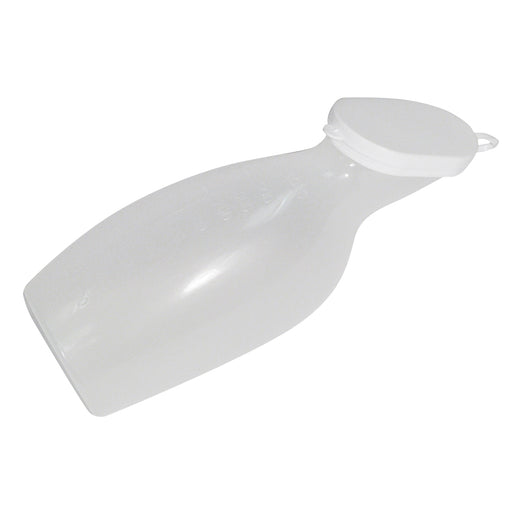 Female Portable Urinal with Lid - Re-usable and Easy to Clean - 1 Litre Capacity Loops
