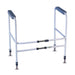 Floor Fixed Toilet Frame with Adjustable Height and Width - 190kg Weight Limit Loops