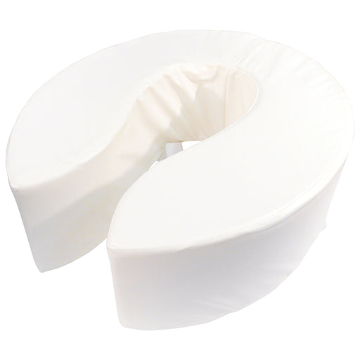 Foam Padded Raised Toilet Seat - Raised 6 Inches - Easy Install Removable Cover Loops