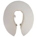 Foam Padded Raised Toilet Seat - Raised 4 Inches - Easy Install Removable Cover Loops