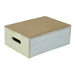 Cork Top Step Box - 4 Inch Height - Integrated Handles - 125kg Weight Limit Loops