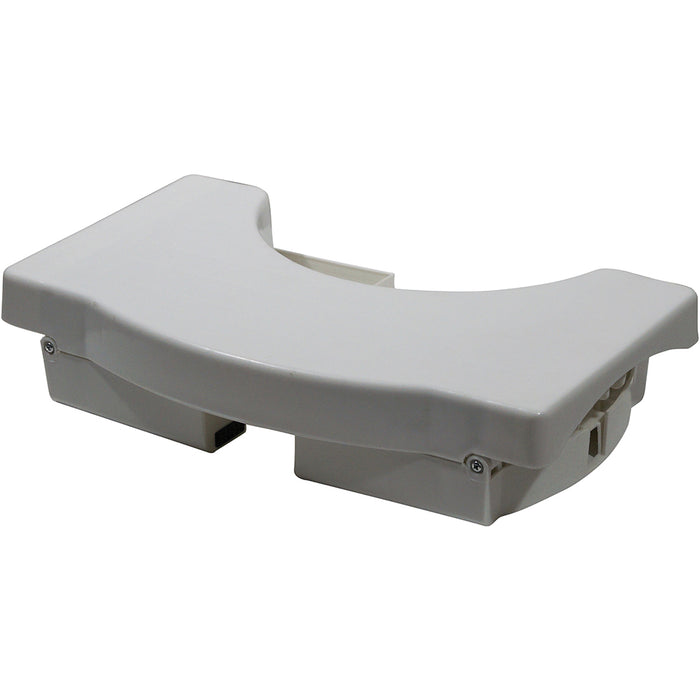 Folding Bathroom Toilet Squat Stool - Easy to Clean - Fits Neatly Around Toilet Loops