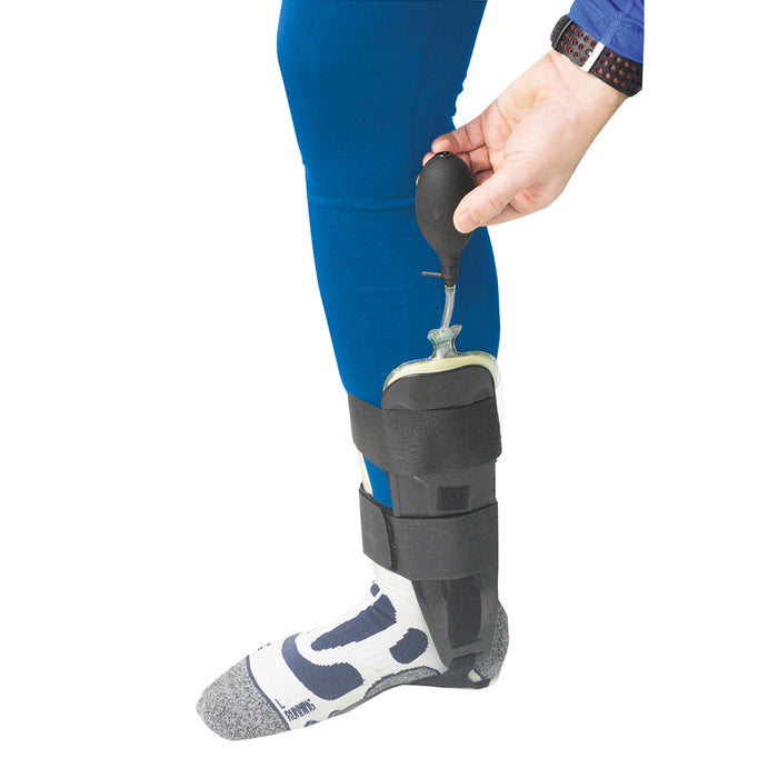 Lightweight Universal Stirrup Ankle Brace - Air Padded Design - Ankle Support Loops
