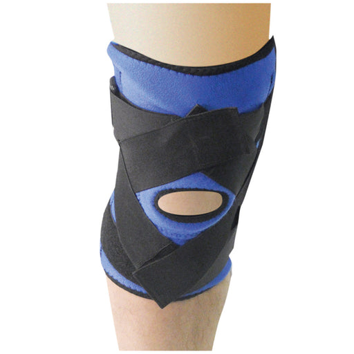 Flexible Neoprene Ligament Knee Support - Sport Exercise Protection Aid - Small Loops