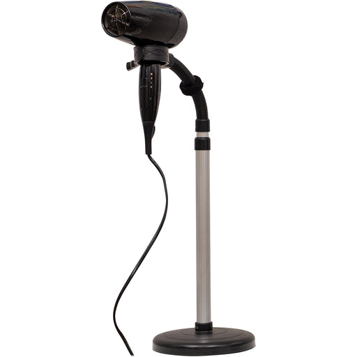 Hands Free Hair Dryer Stand - Flexible Neck Mobility Aid - Fits Most Hair Dryers Loops