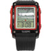 Talking Digital Watch - Water Resistant to 10m - Alarm Function - Black and Red Loops