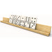 4 Pk Wooden Domino Tile Holder - Smooth Surface - Domino Tile Display Loops