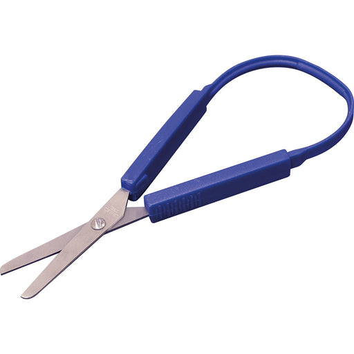 Stainless Steel Loop Scissors - Self Opening Scissors - Left and Right Handed Loops