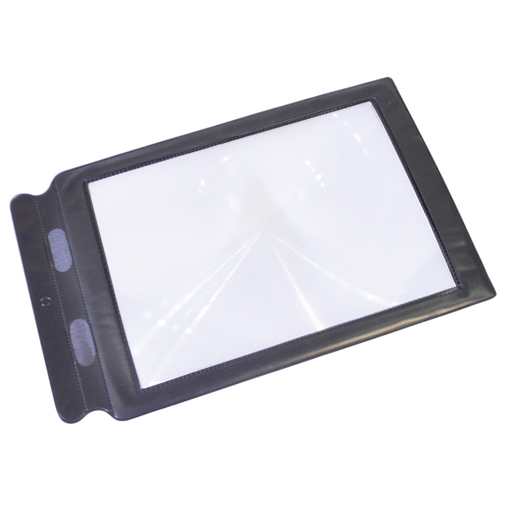 Reading Sheet Magnifier - 2x Magnification - Lightweight Large Reading