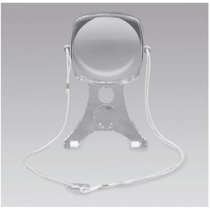 Hands Free Crafts Magnifying Glass - Adjustable Neck Chord - 2.5 X Magnification Loops