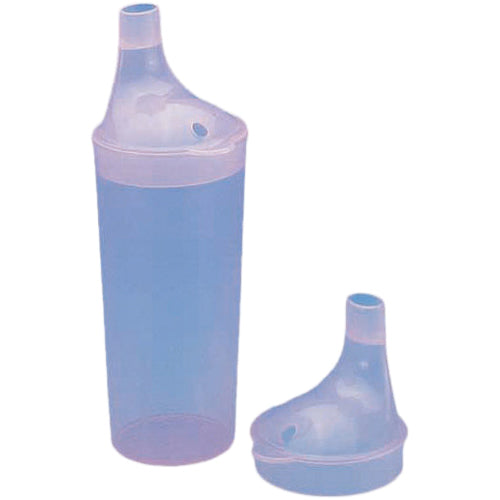 Drinking Sippy Cup - Two Spouts - Blended Foods and Liquids - Dishwashable