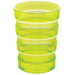 Ergonomically Designed Easy Grip Cup with Cap - Spill proof Nozzle - Yellow Loops