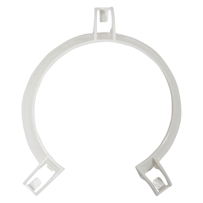 Plastic Plate Guard - 23 28cm Diameter - Dishwasher and Microwave Safe Loops