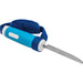 Weight Adjustable Knife with Safety Strap - Diswasher Safe - Easy Grip Handle Loops