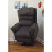 Wall Hugging Rise & Recline Arm Chair - Waterfall Pillow - Mink Chenille Fabric Loops