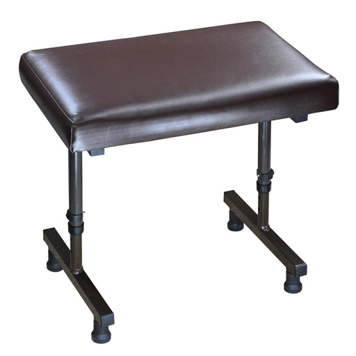 Padded Leg Rest with Wipe-Clean Vinyl Finish - Height Adjustable - 385-535mm Loops