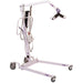 Mobile High Lift Easy Steer Hoist - Battery Operated 158kg Limit Transfer Hoist Loops