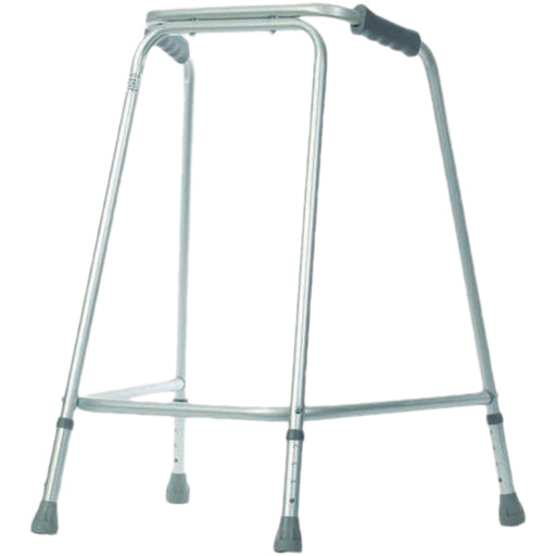 Lightweight Aluminium Walking Frame - 680 to 780mm Adjustable Height Extra Large Loops