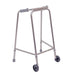 Ultra Narrow Lightweight Walking Frame with Wheels - 490mm Width - Medium Loops