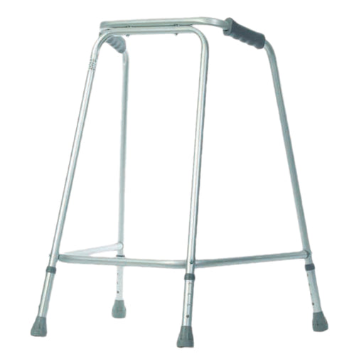 Lightweight Aluminium Bariatric Walking Frame - 860 to 960mm Height 222kg Limit Loops