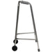 Lightweight Aluminium Bariatric Walking Frame with Wheels - 222kg Limit Loops