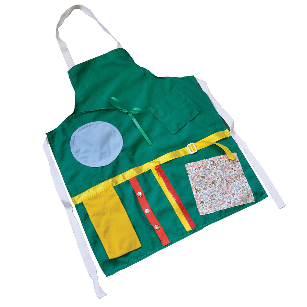Activity Apron Learning Tool - Sensory Stimulation - Aids Coordination ...