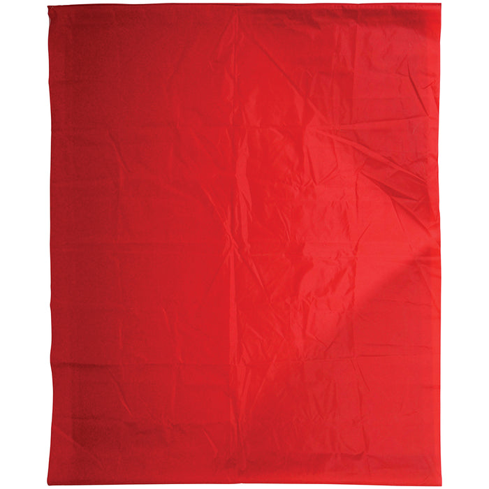 Red Nylon Tubular Slide Sheet - 600 x 400mm - Silicone Coated Transfer Sheet Loops