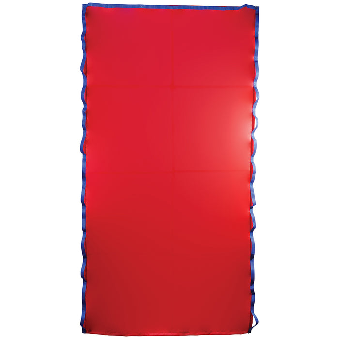 Red Nylon Glide Sheet With Handles - 190 x 100cm Silicone Coated Transfer Sheet Loops