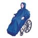 Fleece Lined Wheelchair Mac with Sleeves - Waterproof Fabric - Machine Washable Loops
