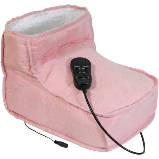 Aidapt Electric Dual Speed Soft Massaging Foot Boot with Heat Loops