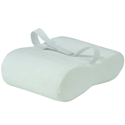 Ergonomic Designed Memory Foam Leg Support Pillow - Washable Velour Cover Loops