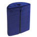 4-in-1 Support Cushion - Use as Footstool or Armrest - Blue Microfibre Cover Loops