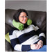 Green Memory Foam Flex Twist Cushion - Removable Cover for Easy Cleaning Loops