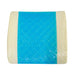 Memory Foam Lumbar Support Cushion - Cooling Gel Strip - Mesh Fabric Cover Loops