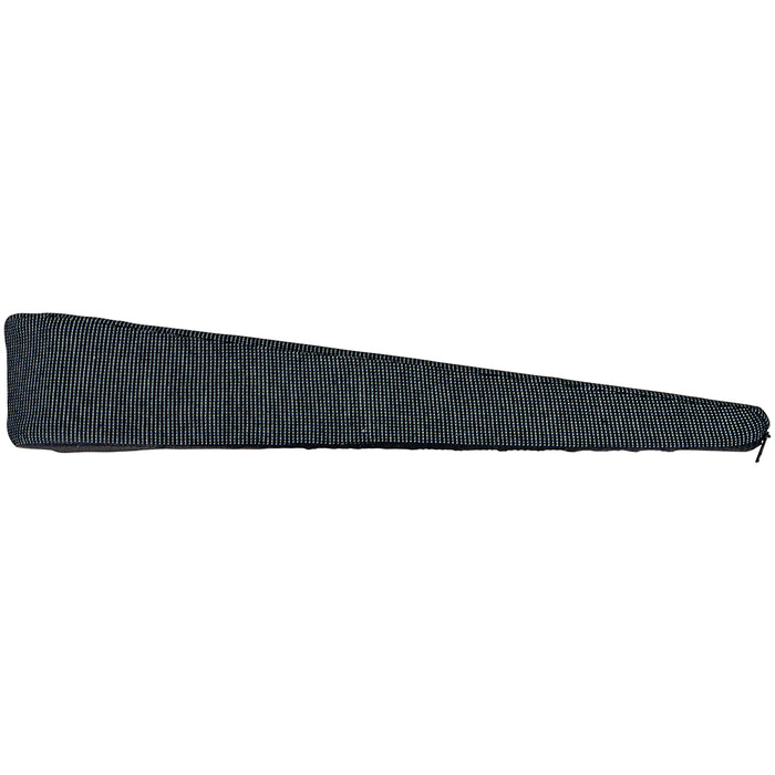 Black Wedge Foam Cushion - Posture Improvement - 430 x 380mm - Removable Cover Loops