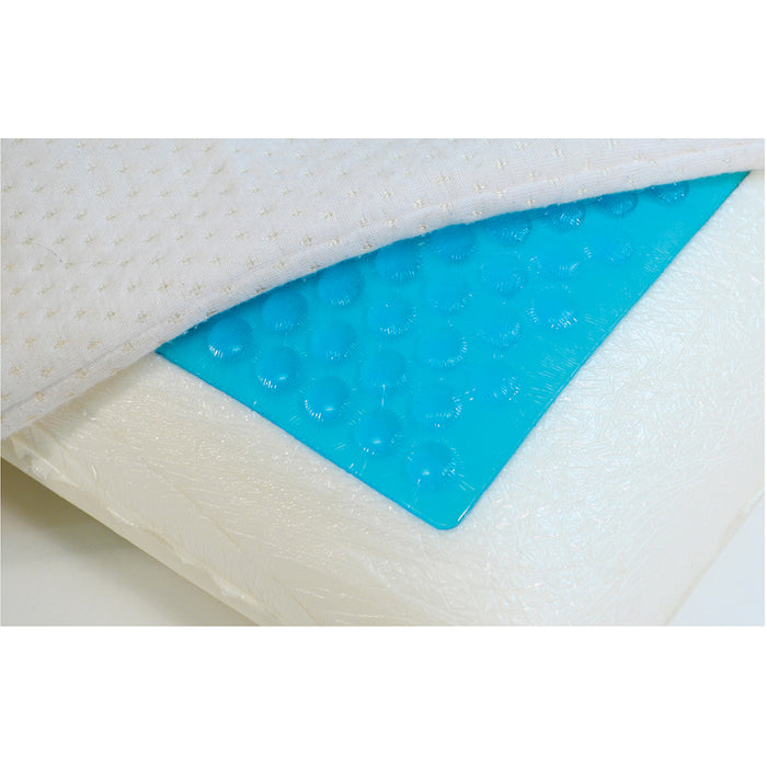 Cooling Gel Memory Foam Pillow - Year Round Use - Machine Washable Cover Loops