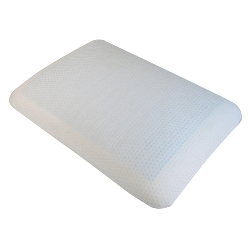 Cooling Gel Memory Foam Pillow - Year Round Use - Machine Washable Cover Loops