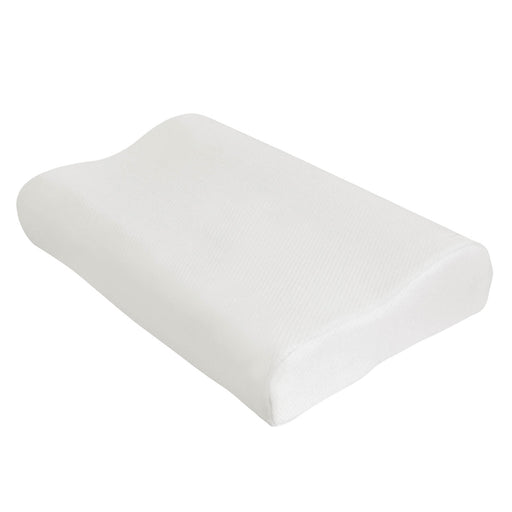 Cooling Gel Memory Foam Contour Pillow - Removable Soft Air Knit Fabric Cover Loops