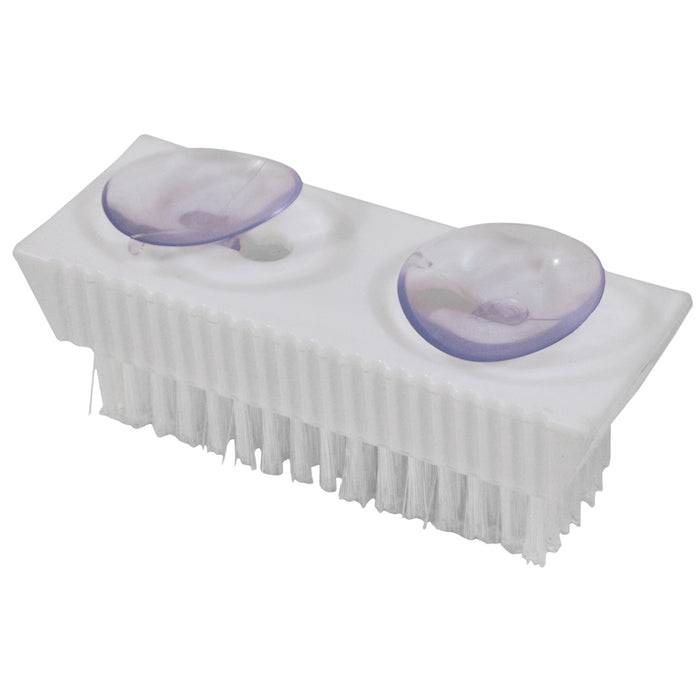 Nail Brush with Suction Pads - Independent Cleaning Aid - Finger Scrubbing Brush Loops