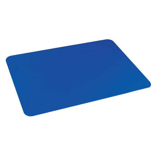 Blue Silicone Rubber Anti Slip Table Mat - 355 x 255mm - Dishwasher Safe Dining Loops