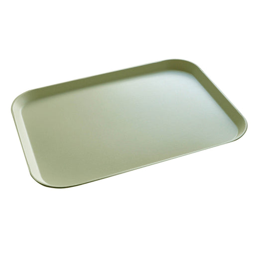 Lightweight Non Slip Lap Tray - Beige Plastic Food Tray - Easy to Clean Loops