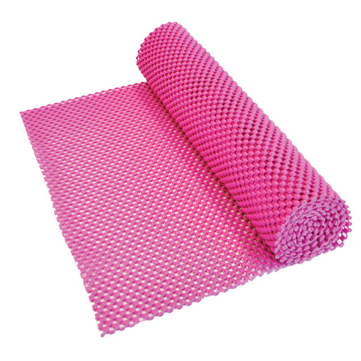 150 x 30cm Pink Durable Anti Slip Fabric PVC - Waterproof - Cut to Size Loops