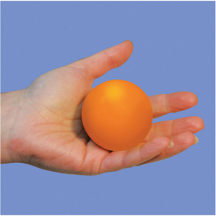 Orange Foam Squeeze Ball - Sensory Stress Reliver - ADHD Rehabilitation Therapy Loops